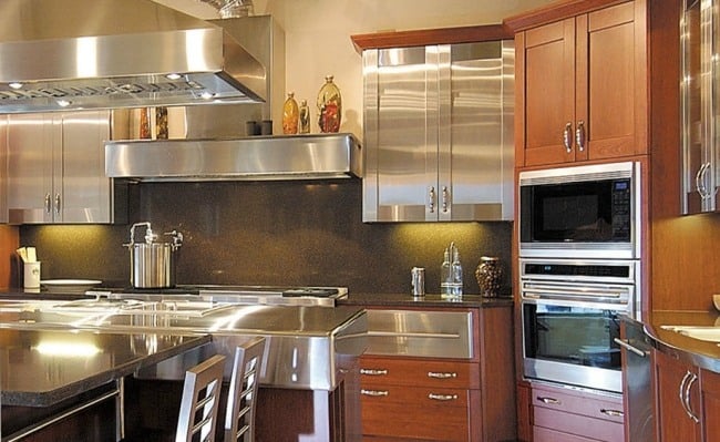 metallschränke holzmöbel luxus designer küchen von bentwood