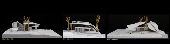 modernes Haus K2LD Architekten modell