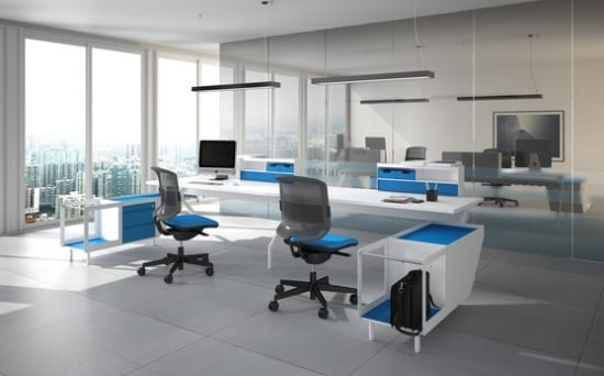 office blau büromöbel design ideen von ersa