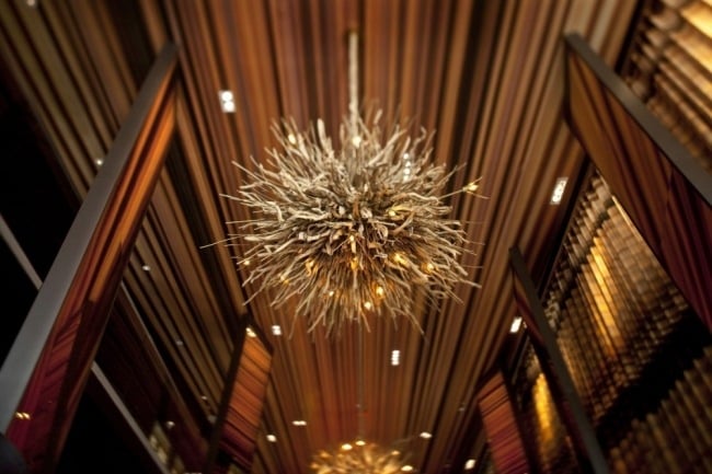 opulente beleuchtung w designer hotel in san diego