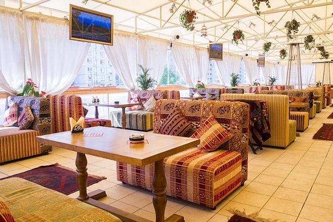 orient design restaurant chaikhana lounge terrasse