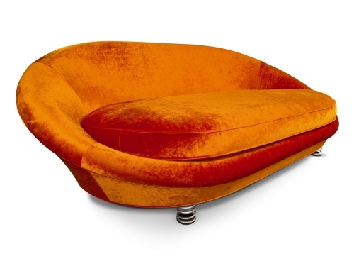 plüsch orange sofa designs von bretz brothers