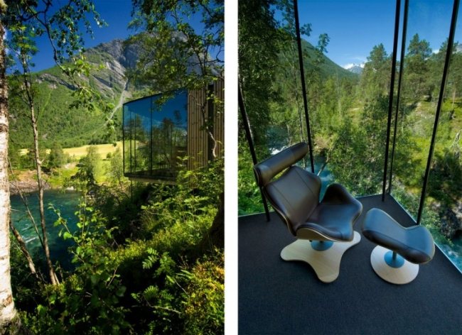 relax sessel juvet landschaftshotel design in norwegen