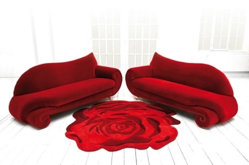rote farbe sofa designs von bretz brothers
