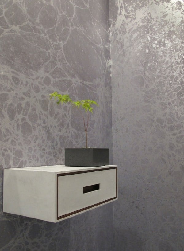 silber grau tapeten designs von calico wallpaper