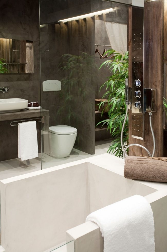 toilette bad garten eden als modernes schlafzimmer design