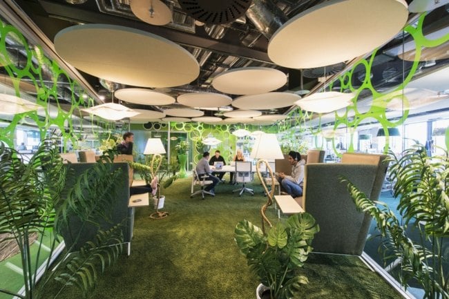 Architektur Design Idee Cafe umweltfreundliches Design