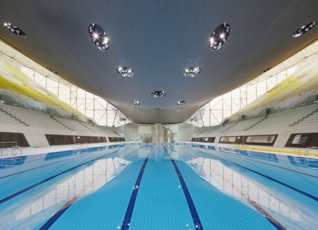 zaha hadids schwimmzentrum london olympische spiele 2012