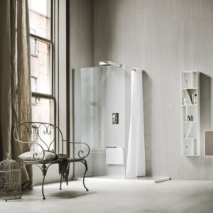 Bad Wandspiegel integrierte-led Beleuchtung-Giano Serie-italienisches Design Trends