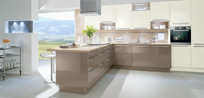 Küchen Einrichtung von Häcker verkörpert neue Wohn-und ...