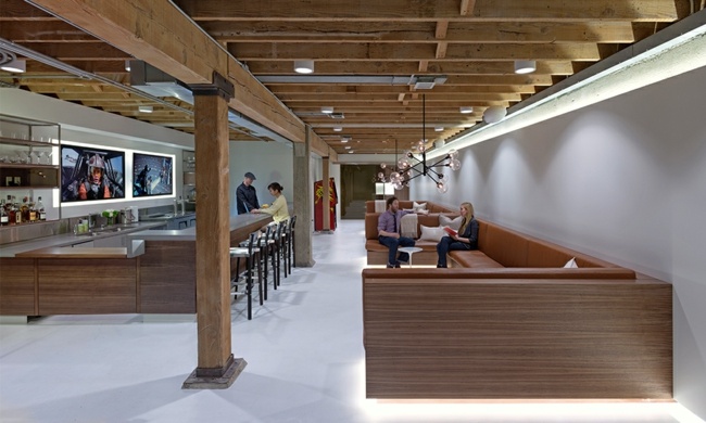  Kafeteria Holz Möbel Beleuchtung Boden