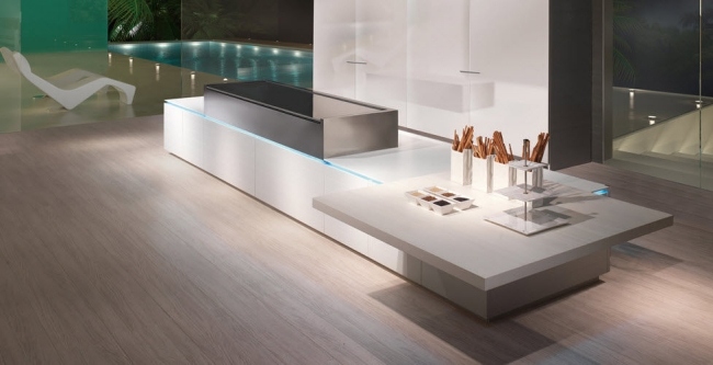 Modern Designer-Küche minimalistisch-Design System30-Milano Navigli-Modell-Hochglanz lack