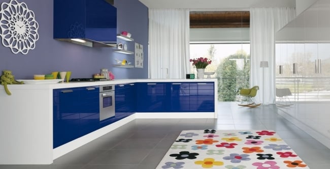 Glanz Küche Jama-Einrichtung modern-Zecchinon Designer Möbel