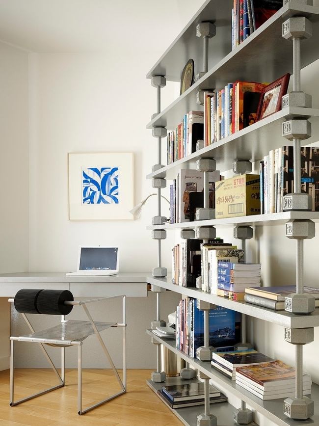 Design modern Hantel Home-Office-Design Bücherregale-gary hutton design