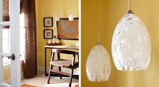 Herbstliche Deko lampen-verzieren Ideen-Interieur Design 