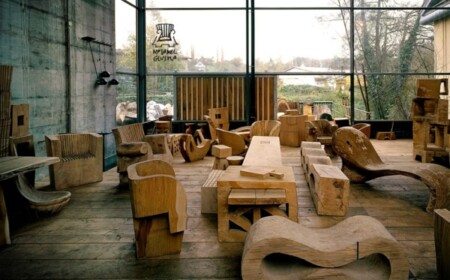 Holz Stühle modernes Design stilvoller Zusatz
