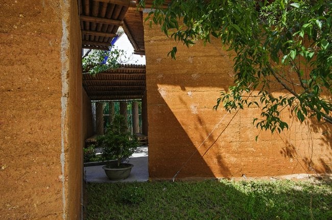 Rasen originelle Architektur Vietnam
