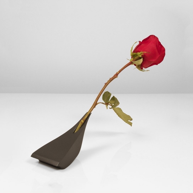 Stahl Metall Anti Vase-für eine Blume-cake Studio Design