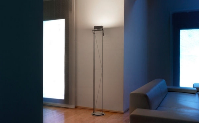 Metall-Lampe Design Flurmöbel-modern Opus Walter Monici