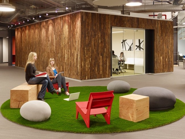 Relax Möbel-Büro Design-Einrichtung Palo Alto-Skype Offices
