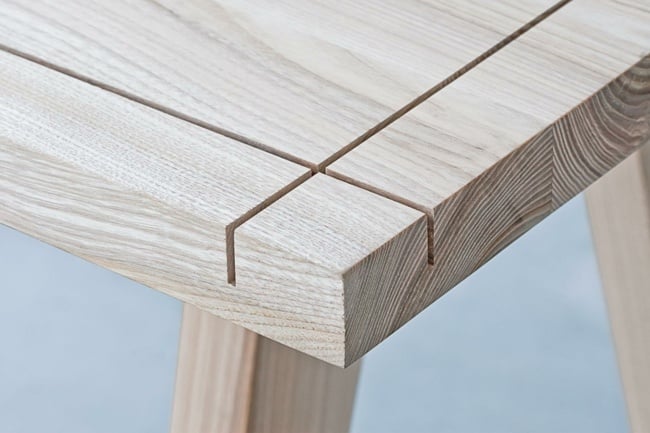 Design multifunktionell Detail Holz
