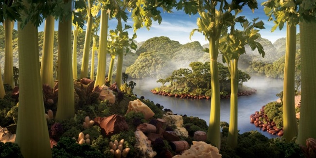 Sellerie-Insel Fotos-landschaften realistisch Carl Warner