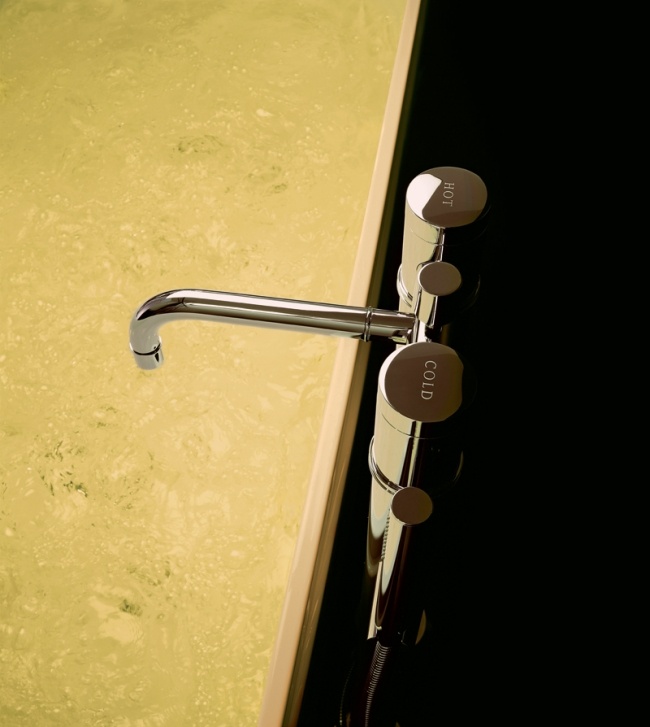 Waschtisch Armatur-verchromte Oberfläche-Badewanne klassisch design