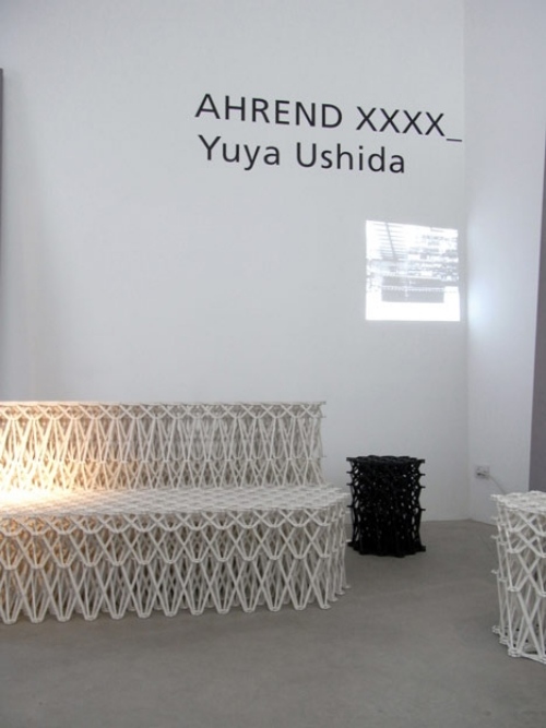 ausstellung ahrend xxxx designer sofa von yuya ushida