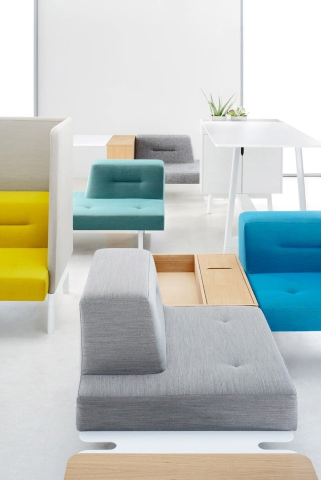 diverse farben docks office möbelsystem von ophelis