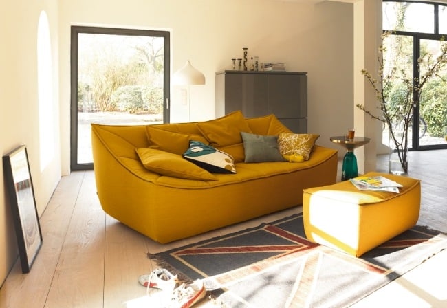 gelb interieur bahir designer wohnzimmermöbel von jörg boner
