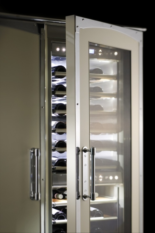 getränke kühlschrank edelstahl küchen design von officine gullo