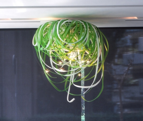 grüne streifen fan tempo lampen design von italamp