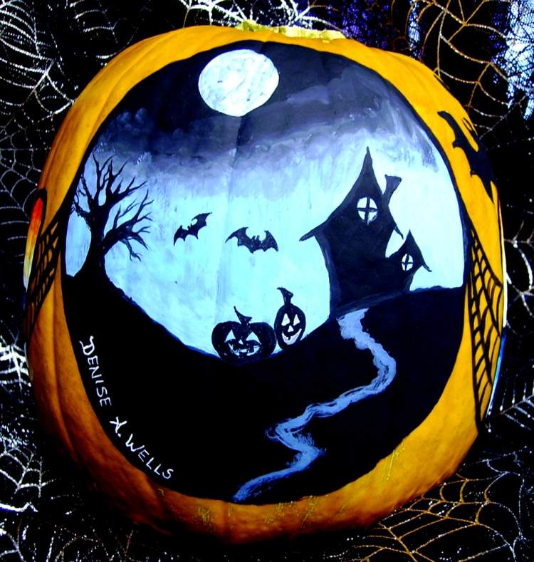 halloween-kuerbisse-dekorieren-bemalen-deschichten-arbe