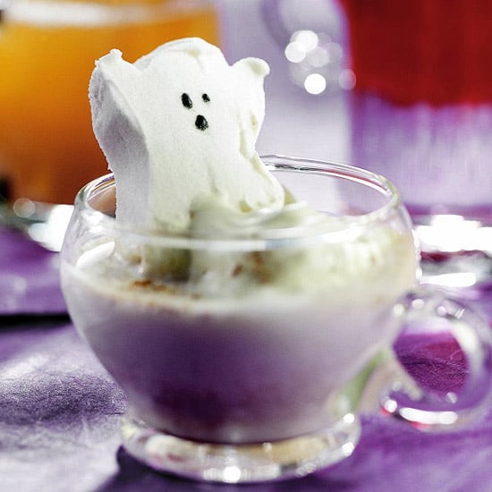 heiße schokolade halloween party marshmallow gespenst form