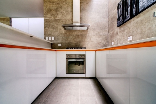 küche modern casa seta designer wohnhaus mit dachterrasse