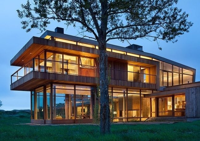 panorama fenster designer farmhaus von highline partners