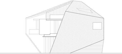 plan seitenblick geometrische architektur von formwerkz