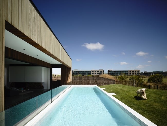 robustes massivhaus pool australien wolveridge architects