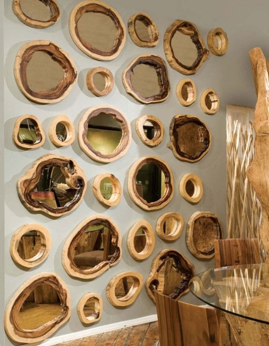 spiegel naturholz designer einrichtung von philipps collection