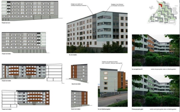 Appartement Gothenburg Wohngebäude-Renovierung Ausbau