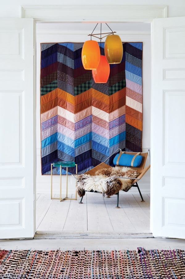 Design Möbel-skandinavischer Stil-Felldecke-Wandteppich Muster geometrisch