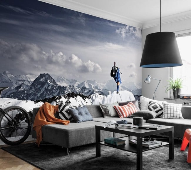 Foto-Realistische Tapeten großformatig Wanddesign-Wohntrend