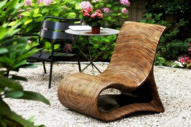 Stuhl Holz Design Idee