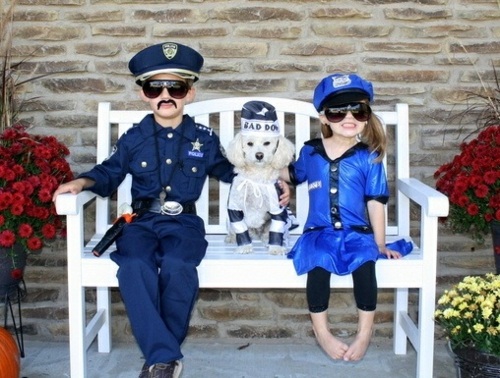 Kostüme Ideen Halloween Polizisten