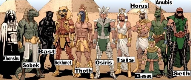 Halloween Kostüme ägyptische götter ideen comic