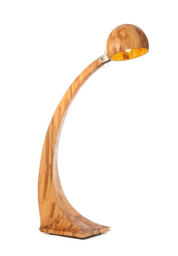 Hölzende Stehlampe Design-moderne Formgebung LED-Glühbirne