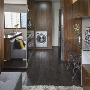 Kleine Wohnung Ideen Raumkonzept Funktionale Möbel Klappbar einziehbar