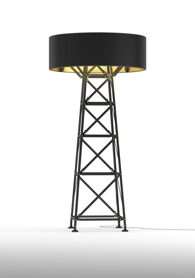 Moooi Möbelhersteller Construction Lamp Design matt-schwarz