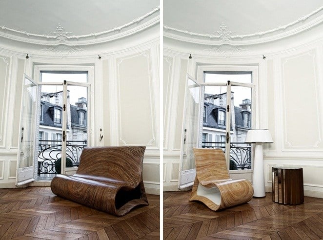 Möbel Wohnung Paris schöner Balkon