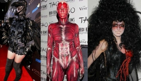Prominente Halloween-Party Kostüme rot schwarz-Dresscode